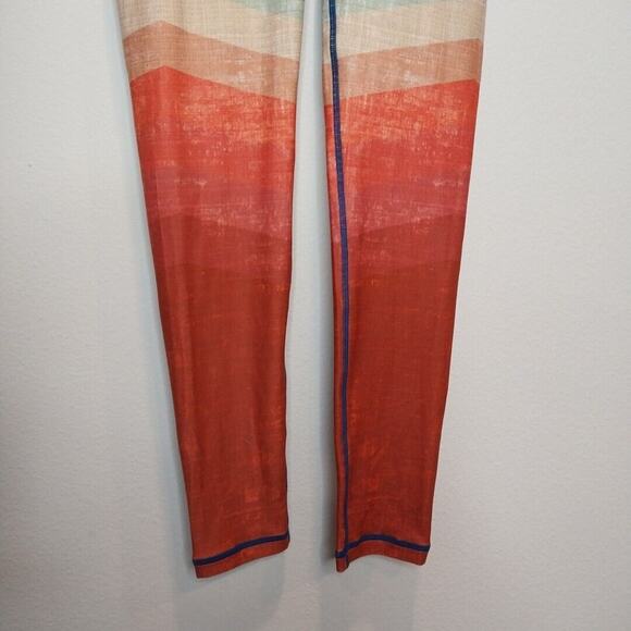Niyama Sol Leggings Women's Activewear Sky + Sunset Pattern Size S - Picture 3 of 7